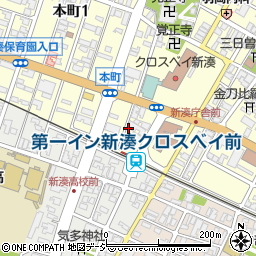 富山県射水市本町2丁目12周辺の地図
