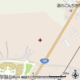 石川県かほく市中沼ソ周辺の地図