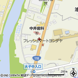 カンプロ株式会社　大子営業所周辺の地図