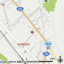栃木県日光市高徳591周辺の地図