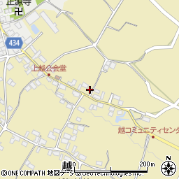 長野県中野市越942-1周辺の地図