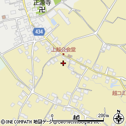長野県中野市越863-2周辺の地図