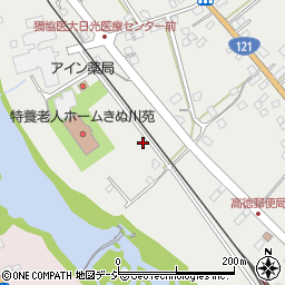 栃木県日光市高徳651周辺の地図