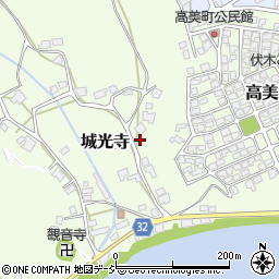 富山県高岡市城光寺364周辺の地図
