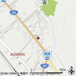 栃木県日光市高徳555周辺の地図