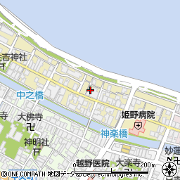 富山県射水市放生津町10周辺の地図