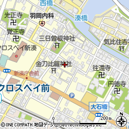 津沢美容室周辺の地図