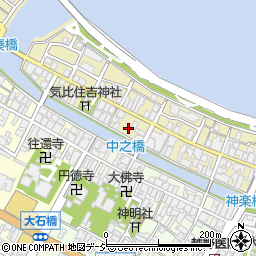 富山県射水市放生津町19周辺の地図