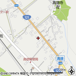 栃木県日光市高徳589周辺の地図