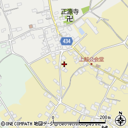 長野県中野市越814-1周辺の地図