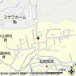 茨城県北茨城市中郷町石岡周辺の地図