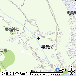 富山県高岡市城光寺361周辺の地図