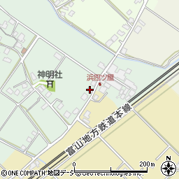 富山県滑川市浜四ツ屋57周辺の地図