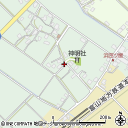 富山県滑川市浜四ツ屋17周辺の地図