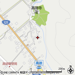 栃木県日光市高徳561周辺の地図