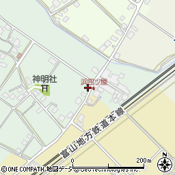 富山県滑川市浜四ツ屋64周辺の地図