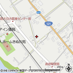 栃木県日光市高徳660周辺の地図