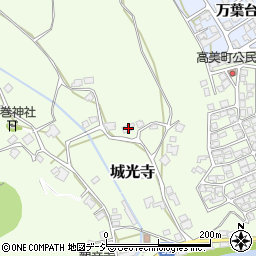 富山県高岡市城光寺393周辺の地図