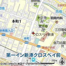 富山県射水市本町2丁目11周辺の地図
