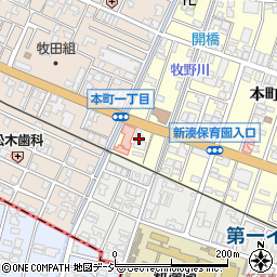 若林自動車工業周辺の地図