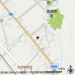 栃木県日光市高徳580周辺の地図