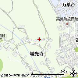 富山県高岡市城光寺391周辺の地図