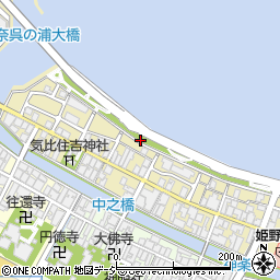 富山県射水市放生津町7周辺の地図