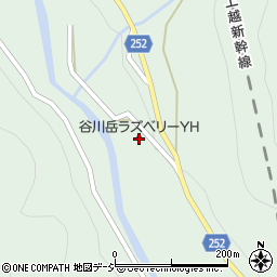 谷川岳ラズベリーユースホステル周辺の地図