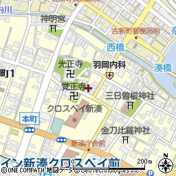 富山県射水市本町2丁目3-21周辺の地図