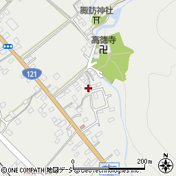 栃木県日光市高徳579周辺の地図