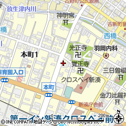 富山県射水市本町2丁目11-1周辺の地図