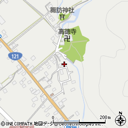栃木県日光市高徳575周辺の地図