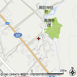 栃木県日光市高徳577周辺の地図