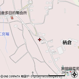 栃木県日光市柄倉140周辺の地図
