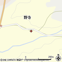 石川県かほく市野寺ハ周辺の地図
