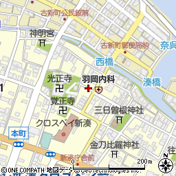 富山県射水市本町2丁目3周辺の地図