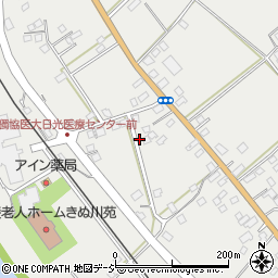 栃木県日光市高徳668周辺の地図