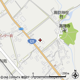 栃木県日光市高徳692周辺の地図