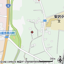 栃木県矢板市安沢1446周辺の地図