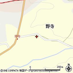 石川県かほく市野寺周辺の地図