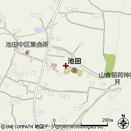 池田保育園周辺の地図