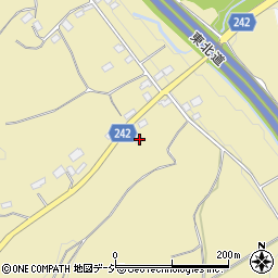 栃木県矢板市館ノ川188周辺の地図