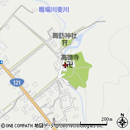 栃木県日光市高徳569周辺の地図