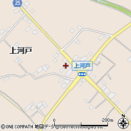 栃木県さくら市上河戸800-6周辺の地図