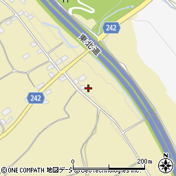 栃木県矢板市館ノ川171-3周辺の地図