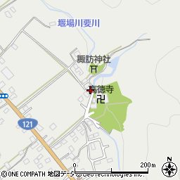 栃木県日光市高徳698周辺の地図