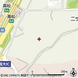 石川県かほく市二ツ屋ケ周辺の地図