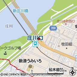 庄川本町周辺の地図