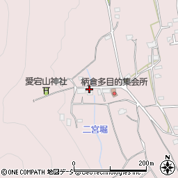 栃木県日光市柄倉288周辺の地図