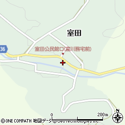 富山県魚津市室田58周辺の地図